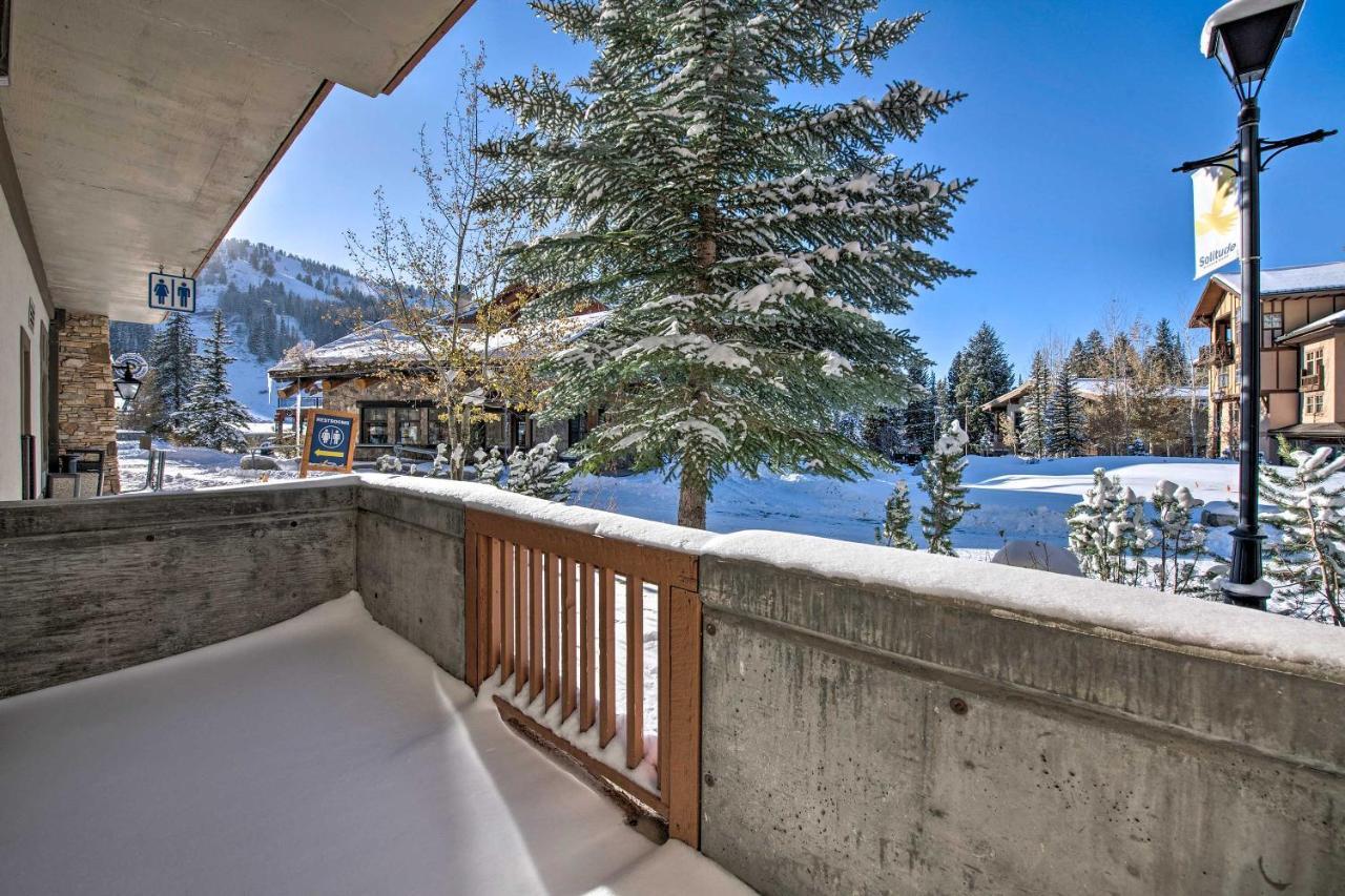 Solitude Mountain Slopeside Ski Condo With Hot Tub! Brighton Buitenkant foto