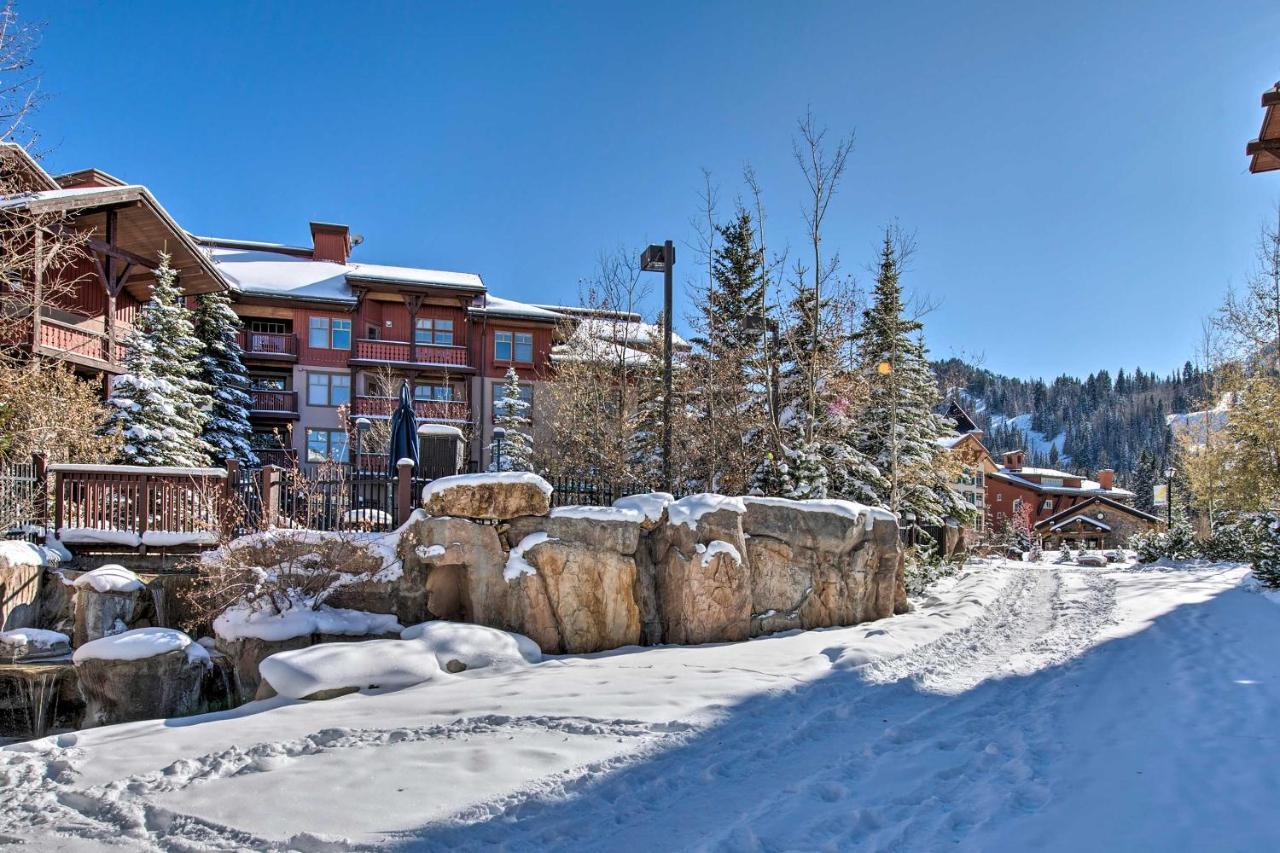 Solitude Mountain Slopeside Ski Condo With Hot Tub! Brighton Buitenkant foto