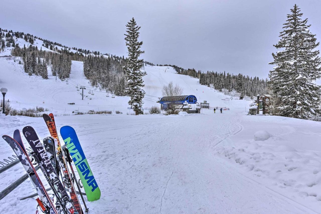 Solitude Mountain Slopeside Ski Condo With Hot Tub! Brighton Buitenkant foto